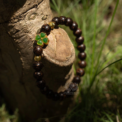 Seeds of Light - Green Clover Charm, Hope Springs Eternal